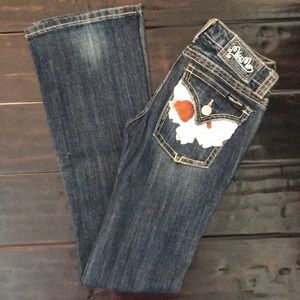 Miss Me Cow Pocket Jeans